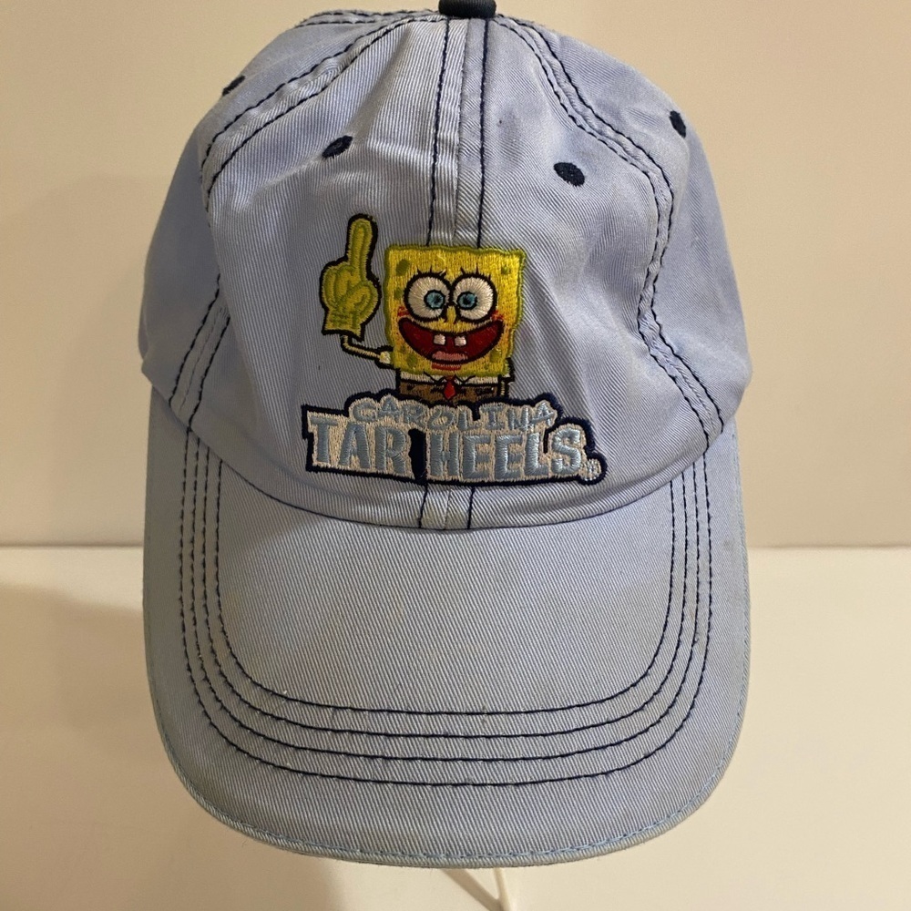 Nickelodeon by Outdoor Cap SpongeBob/Carolina Tarheels Kid Strap back Hat (CN)